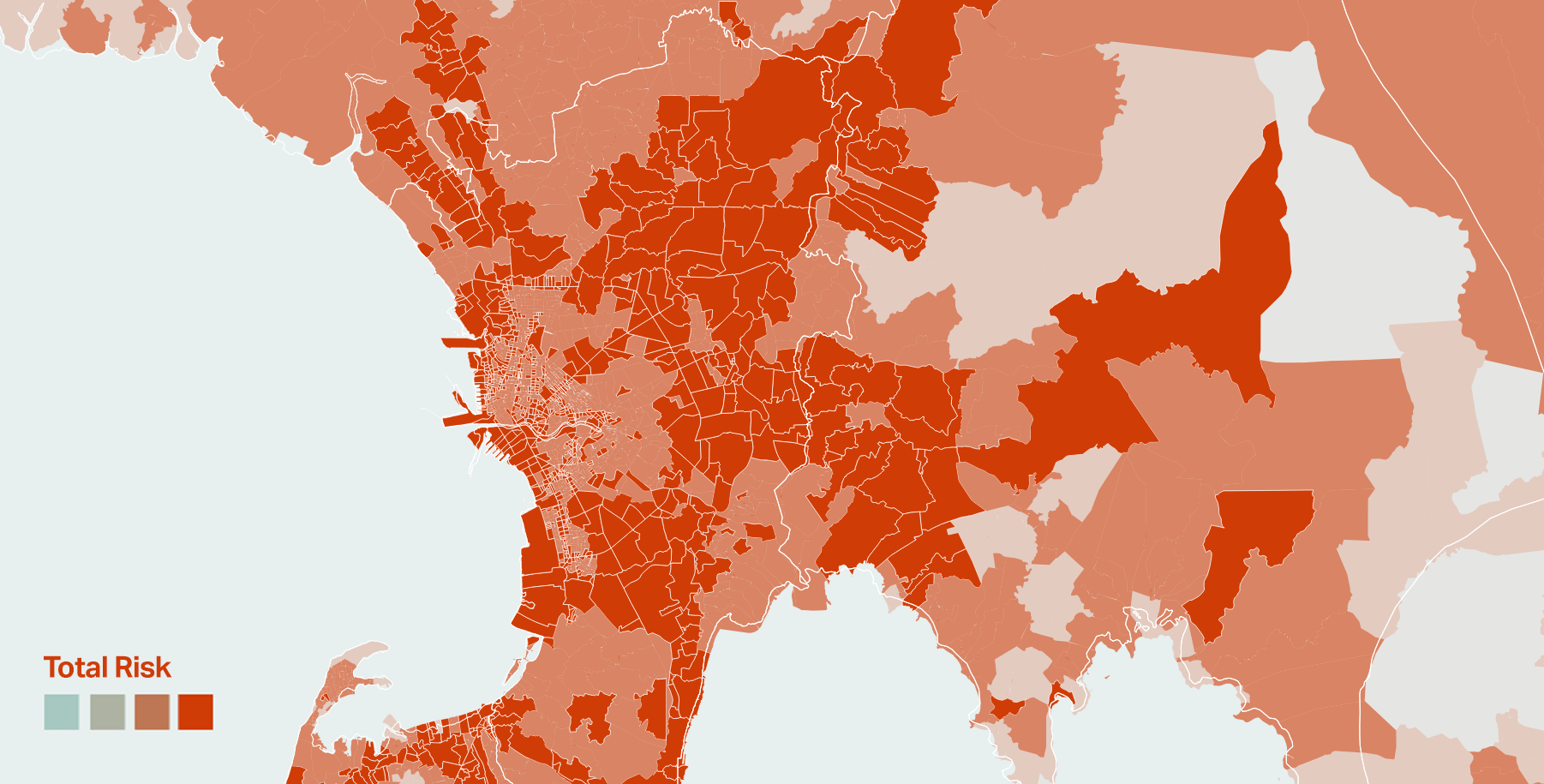 NCR is the riskiest place to live